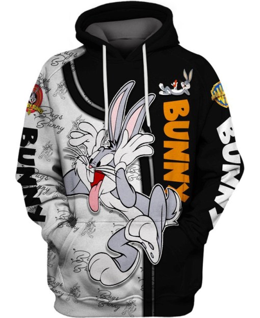 Bugs Bunny Gift For Anime Fan 3D Full Printing Hoodie 1361