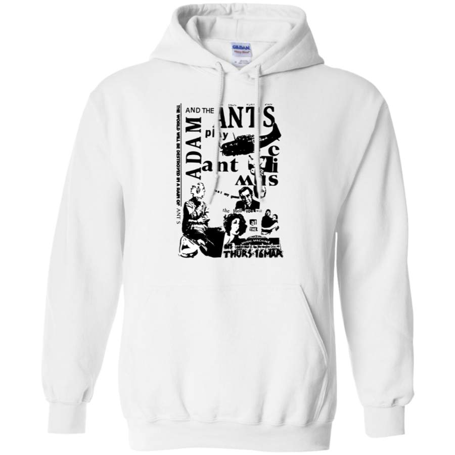 Adam And The Ants Punk Poster Pullover Hoodie