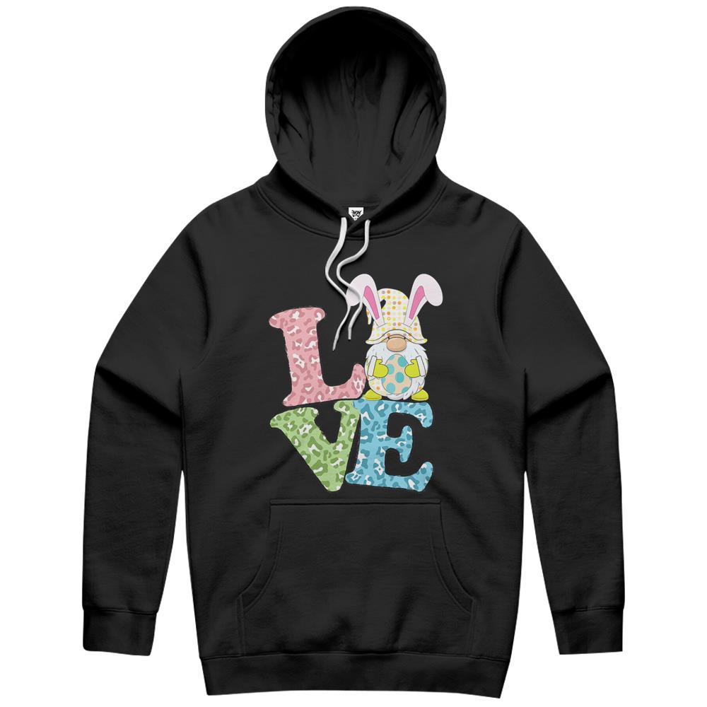 Love Easter Bunny Egg Gnome Hoodie