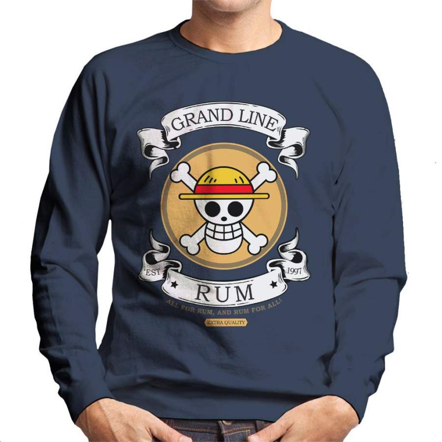 Grand Line Rum One Piece Men’s Sweatshirt