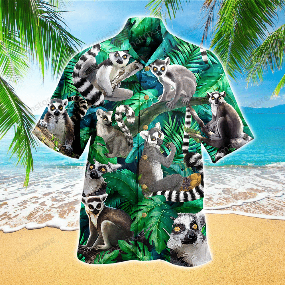 Lemur Aloha Hawaii Shirt For Ha15995