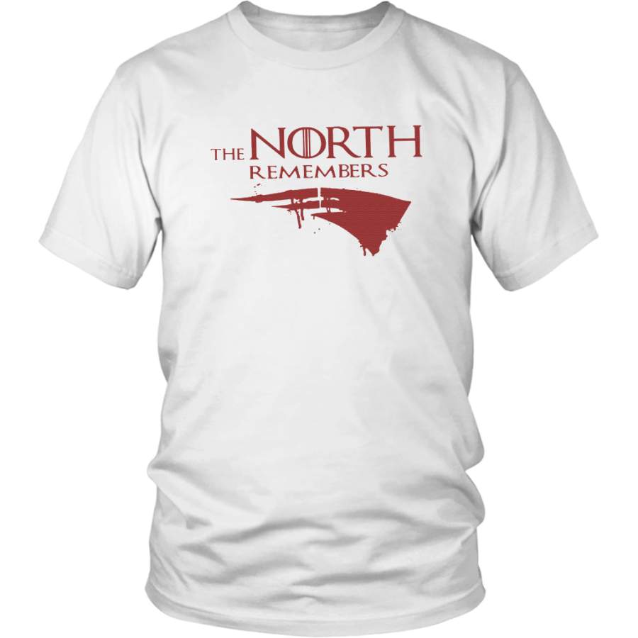 THE NORTH REMEMBERS SHIRT New England Patriots 2018 AFC Champions