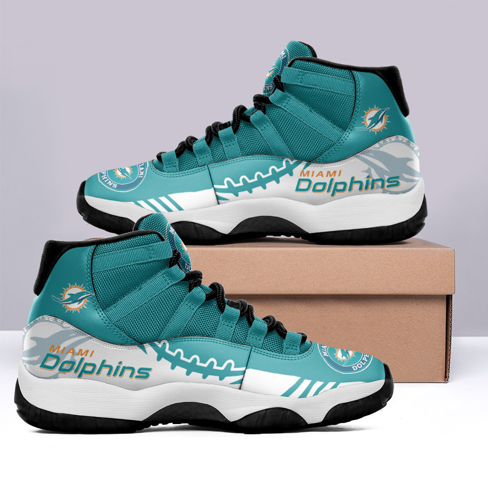 Miami Dolphins Ajd11 Sneakers Bg09