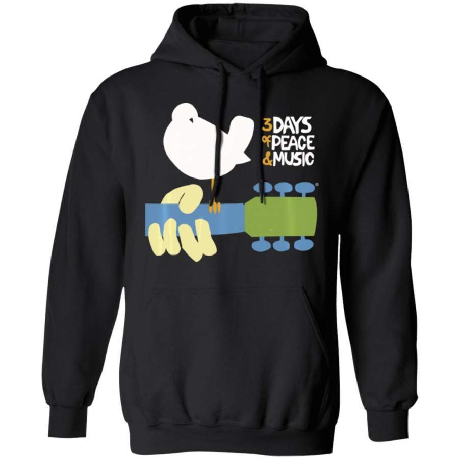 Woodstock 3 Days of Peace  Music – Not Fade Away Woodstock Hoodie