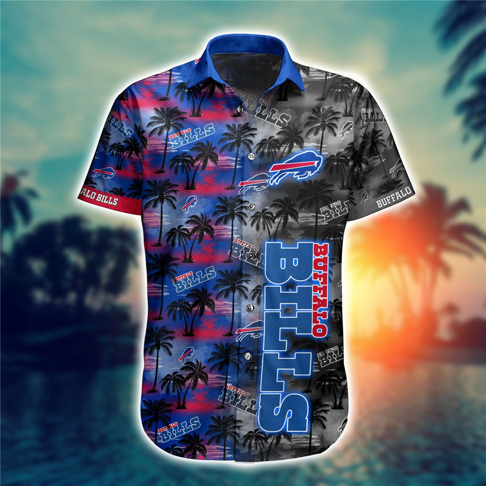 Buffalo Bills Hawaii Shirt Palm Tree Pattern Ha91824