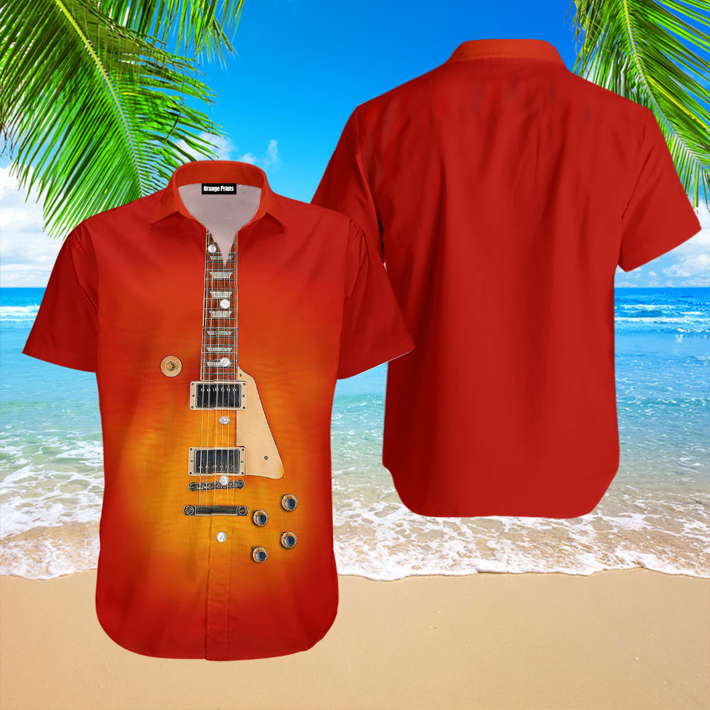 Gibson Guitar Hawaii Shirt For Men Women Ha84567