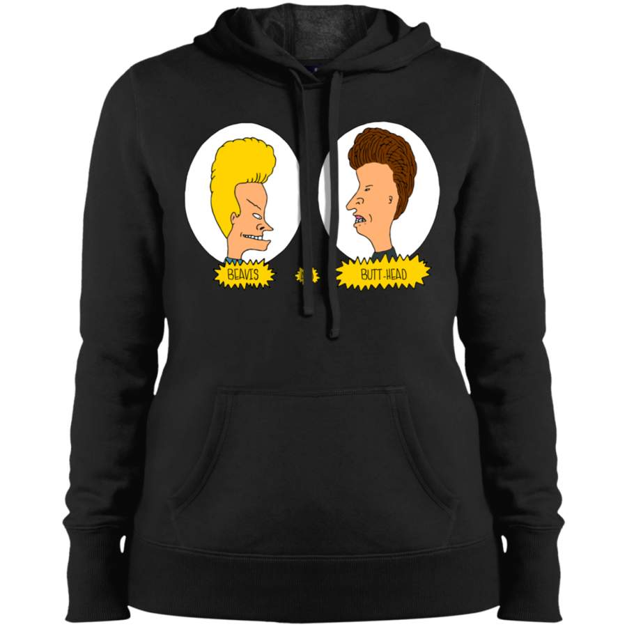 AGR Beavis and Butthead Ladies’ Pullover Hooded Sweatshirt