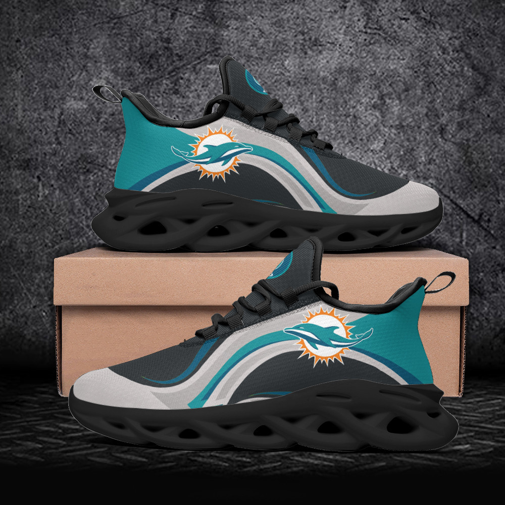 Miami Dolphins Yezy Running Sneakers Bg725