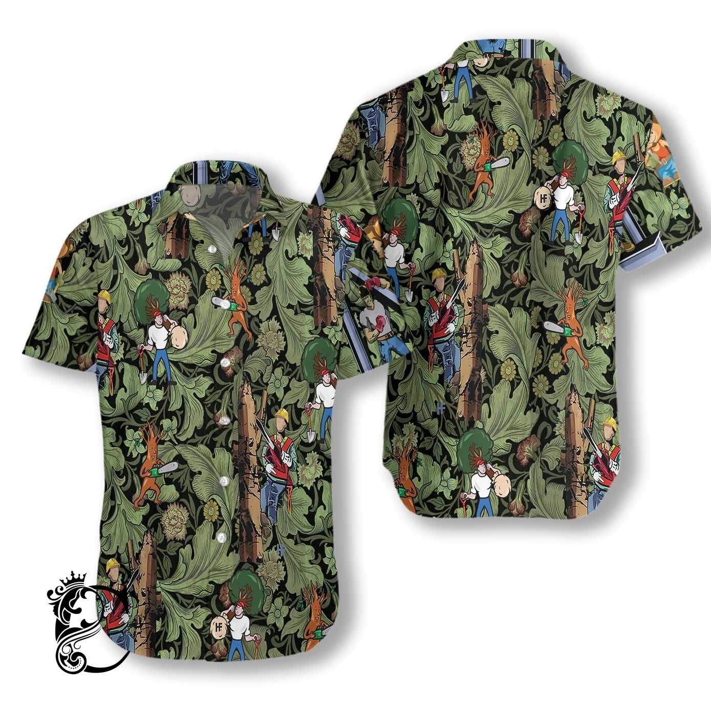 Arborist Proud 4 Ez12 2412 Hawaiian Shirt