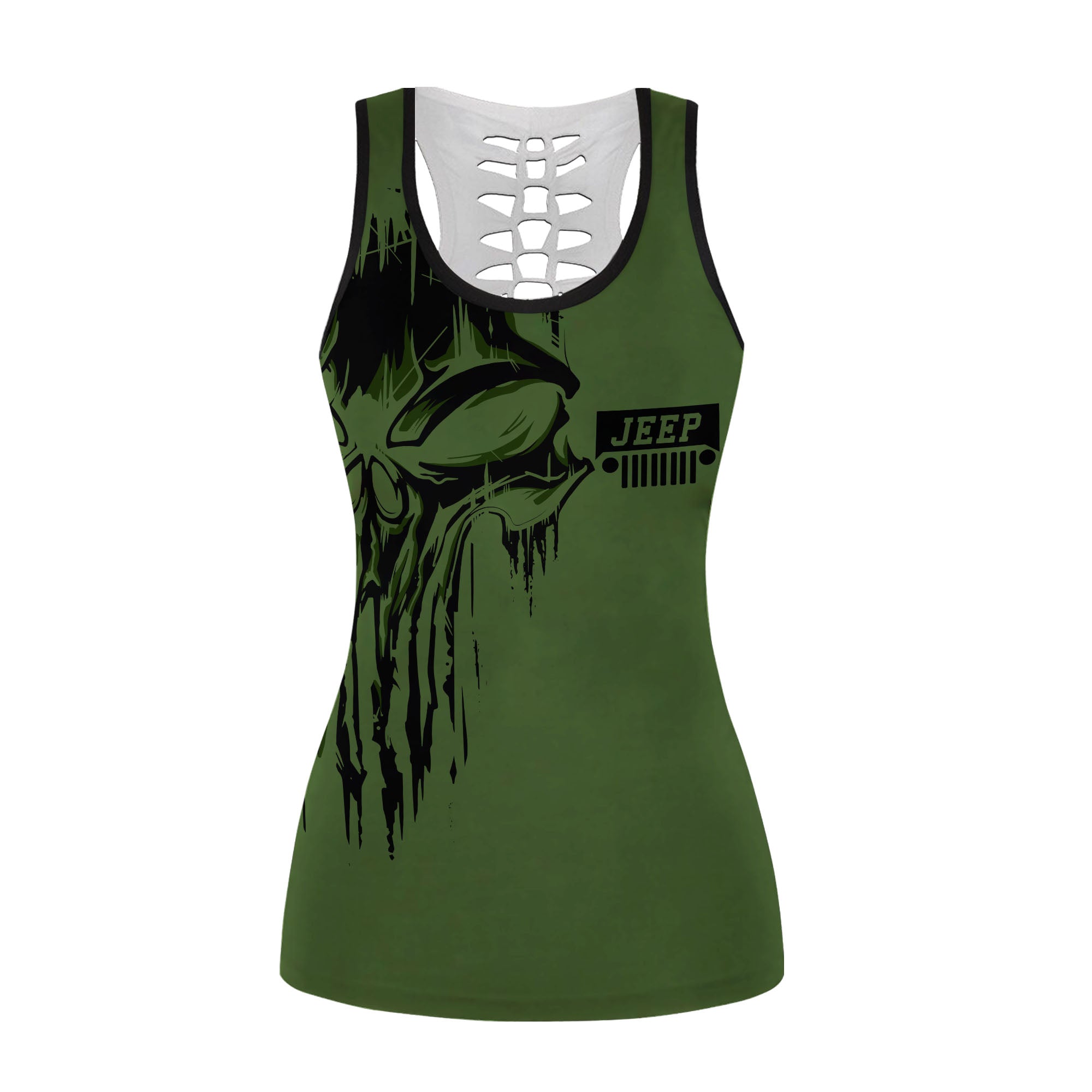 Skull Jeep Hollow Tank Simple Style No.3 Lt6