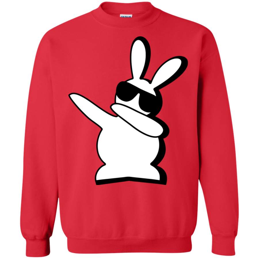 Dabbing Hip Hop Bunny Easter – Dab Pullover Sweatshirt 8 oz – Teeever.com