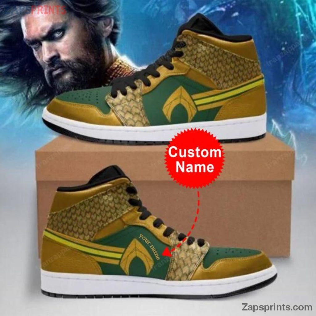 Aquaman 03 Personalized Name Air Jd1 Sneakers Custom Shoes