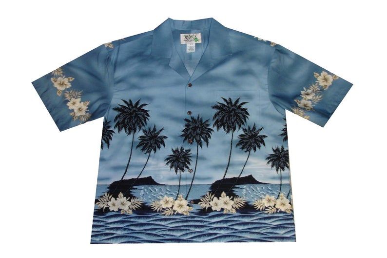 The Beach Blue Amazing Design Hawaii Shirt Ha47799