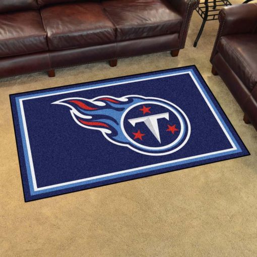 Tennessee Titans Logo Custom Area Rug Carpet Full Sizes Home Living Rugs Carpet Decor