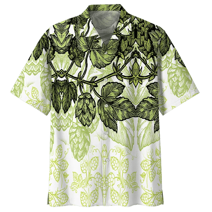 Beer Hops Gardener Hawaii Aloha Shirts Vh Ha87737