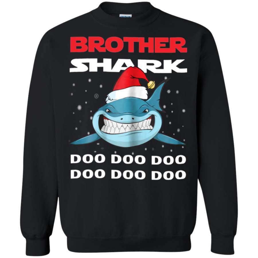 AGR Brother Shark Doo Doo Christmas Sweatshirt