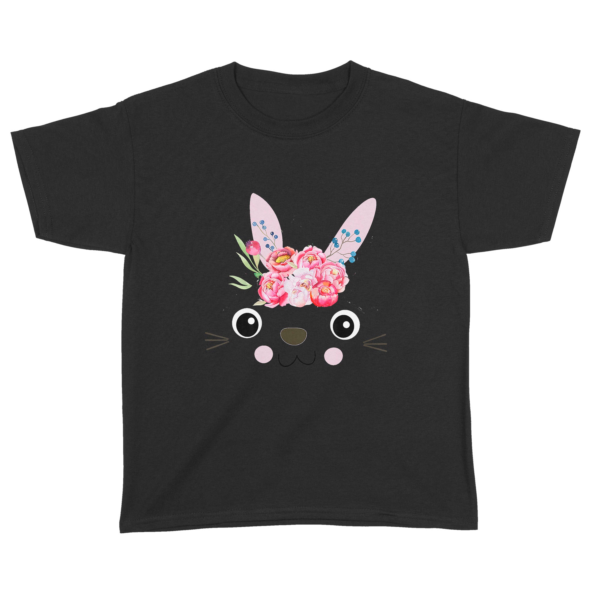 Cute Bunny Easter Day Gift Funny Gift – Standard Youth T-shirt