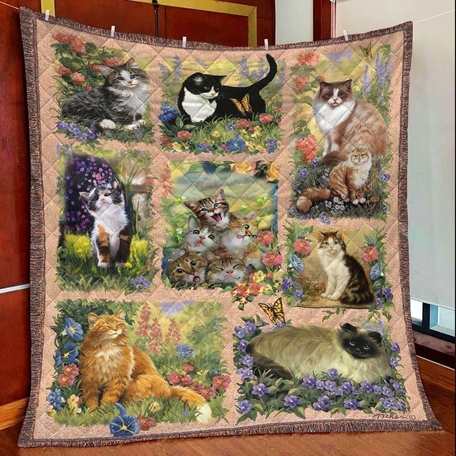 Lovely Cats HT28801 – Quilt Blanket