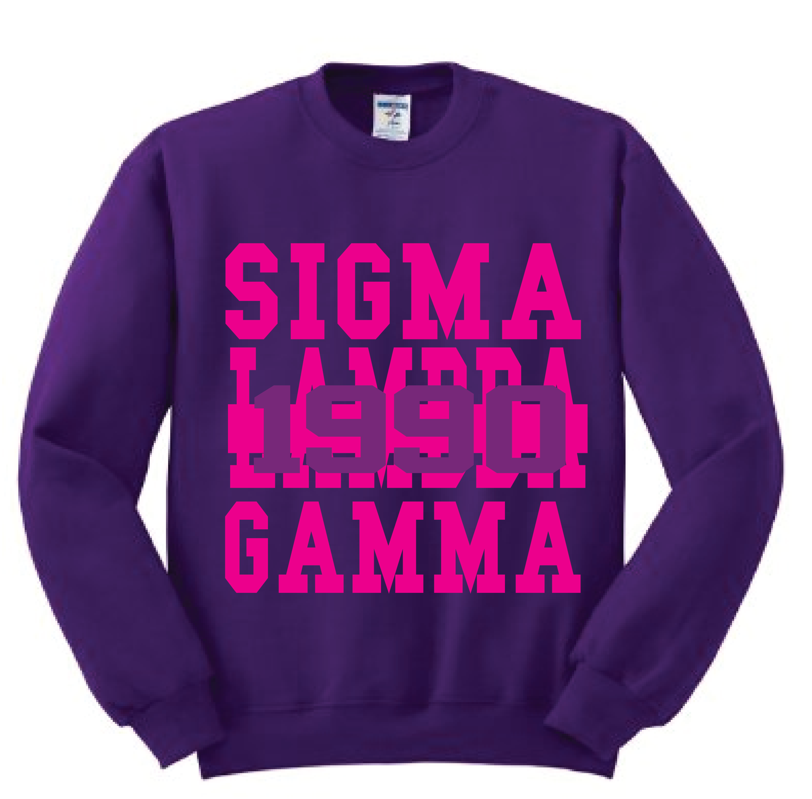 Sigma Lambda Gamma Glittered Sweatshirt