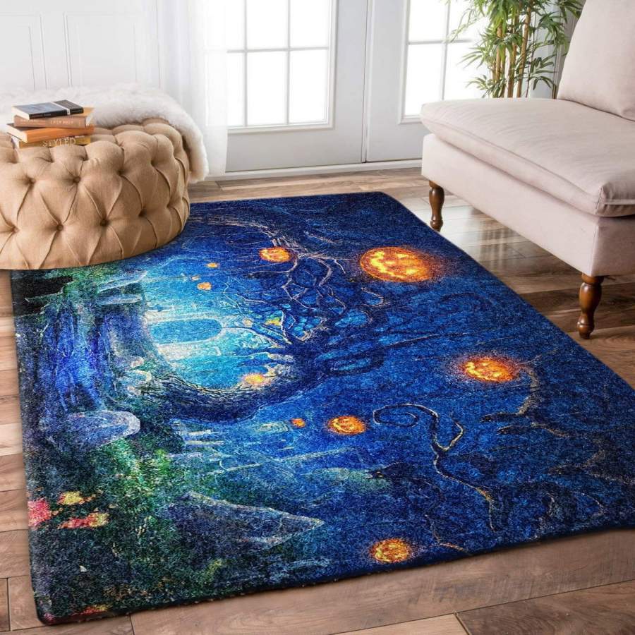 Halloween Pumpkin Lamp Rug RCDD81F21401