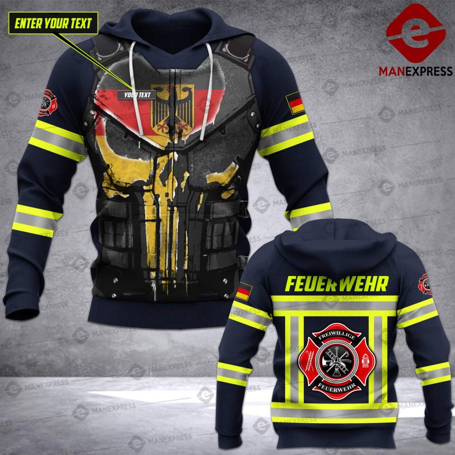 VH CUSTOMIZE GERMAN FIREFIGHTER GERMANY 0104 – 3D ALL OVER PRINT