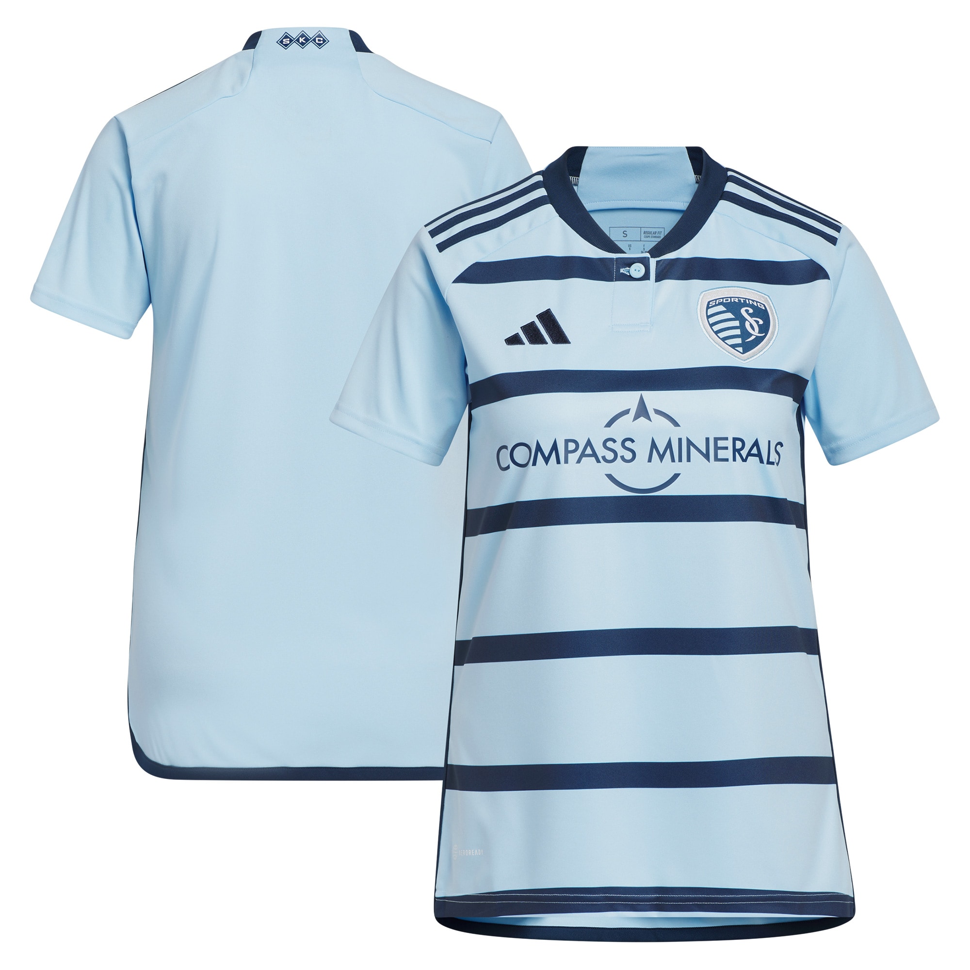 Sporting Kansas City Women's 2023 Hoops 4.0 Replica Jersey – Light Blue