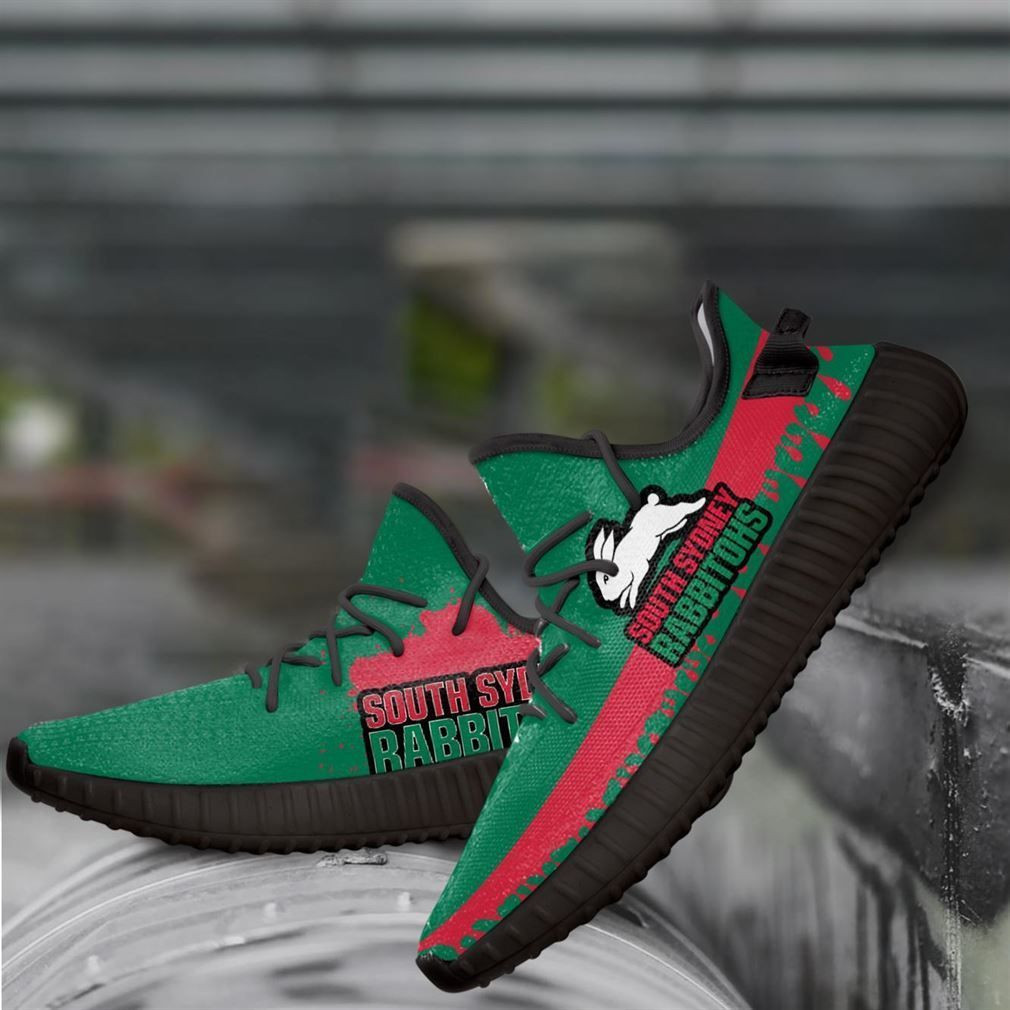 South Sydney Rabbitohs Nrl Yeezy Sneakers Sport Teams Top Branding Trends Custom Perfect Gift For Fans Shoes Yeezy Sneakers H99