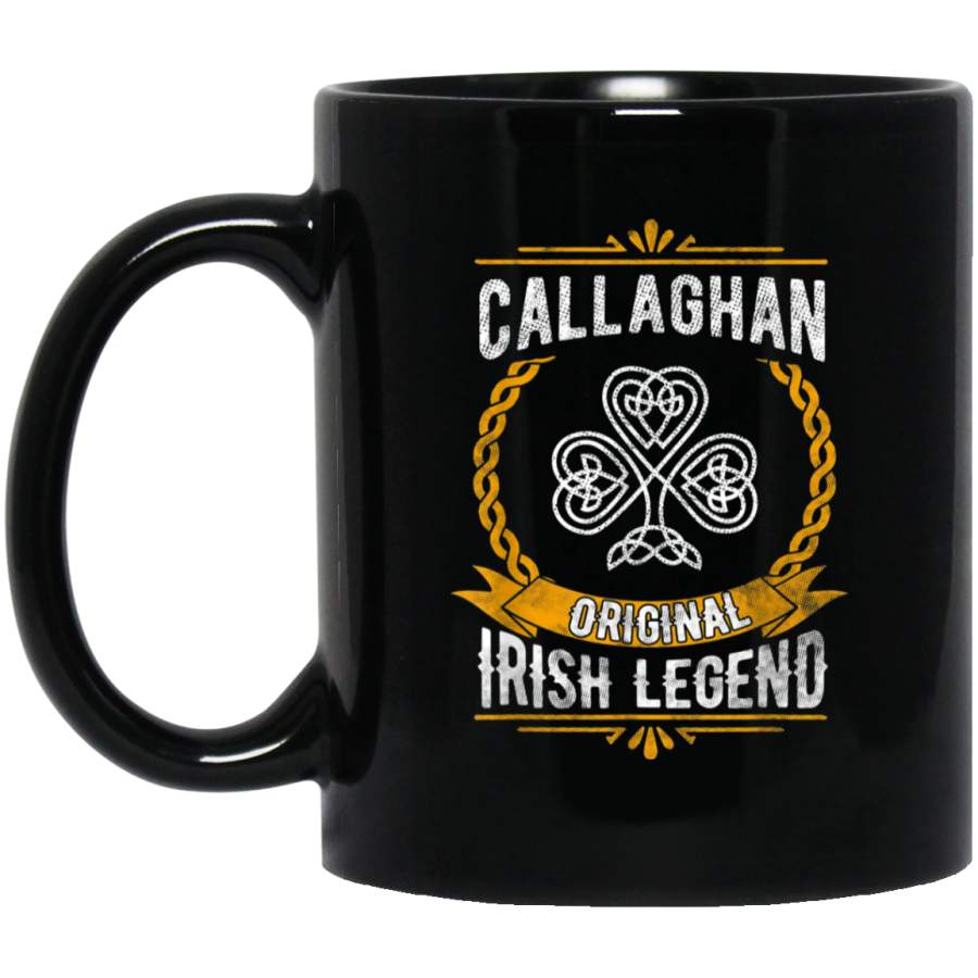 Callaghan Irish Surname Mug Vintage Celtic Legend