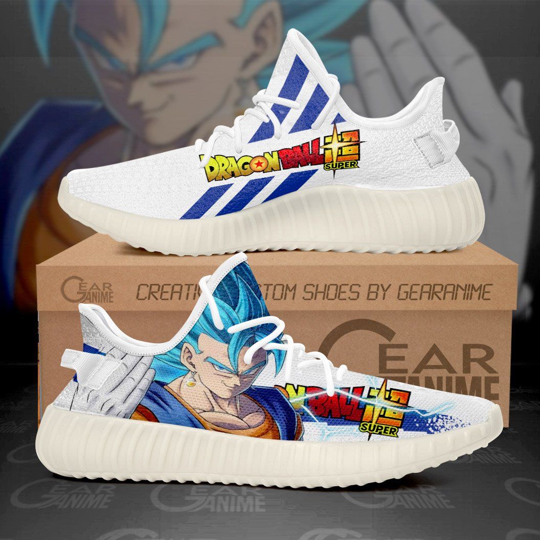 Vegito Boots Dragon Ball Super Anime Yeezy Shoes - Safecheckoutnow Fashion