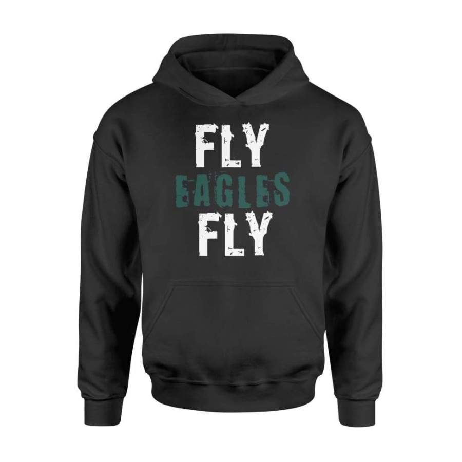 Eagles ~ Fly Eagles Fly ~ Vintage ~ Men, Women, Child – Standard Hoodie