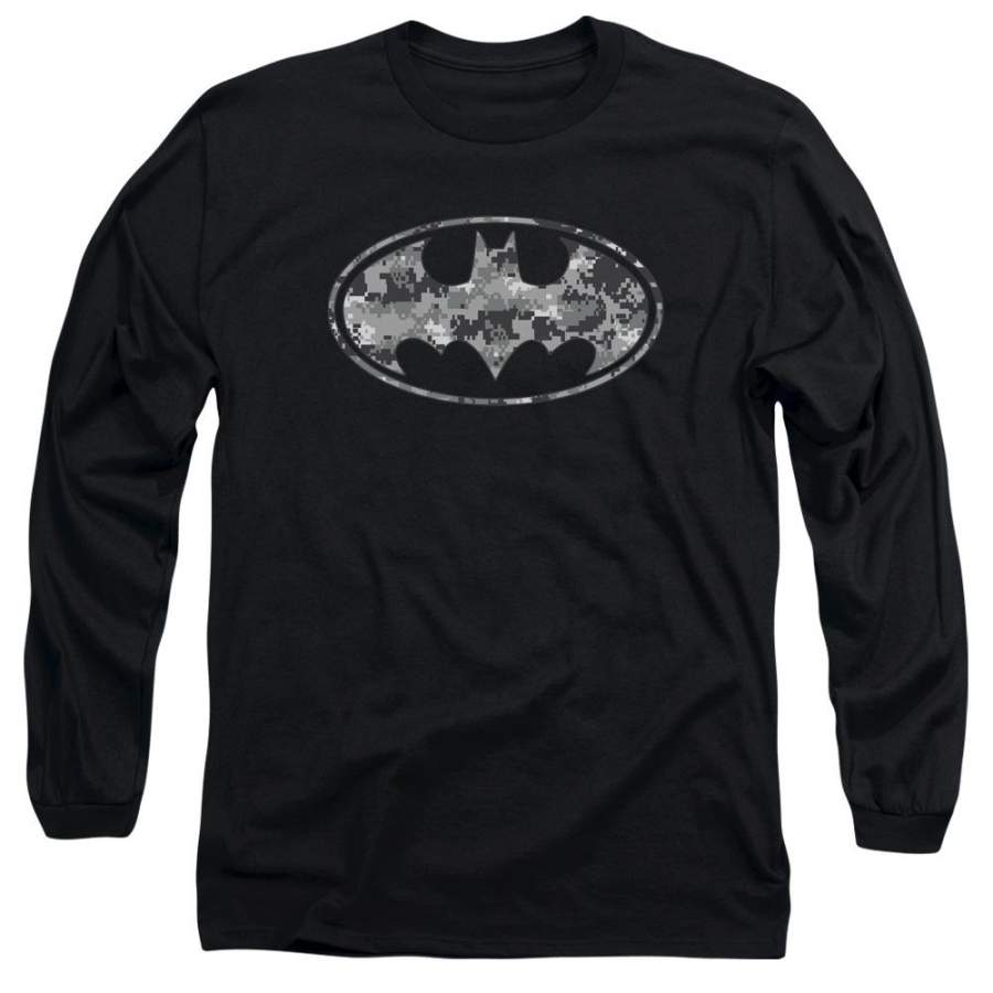 Batman – Urban Camo Shield Long Sleeve Adult 18/1