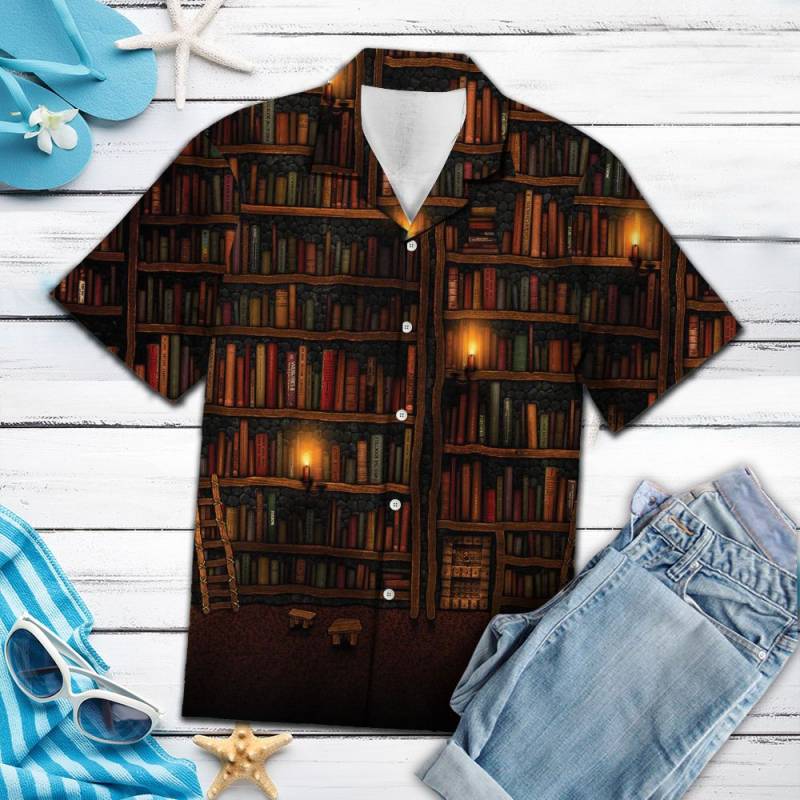 Amazing Bookshelf Hawaii Shirt Ha45764