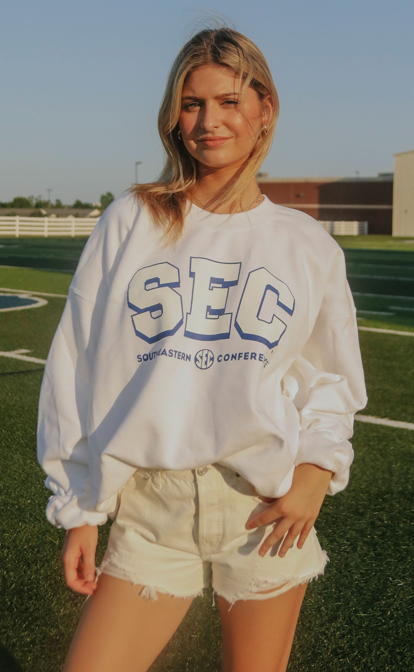 Charlie Southern: Sec Block Sweatshirt