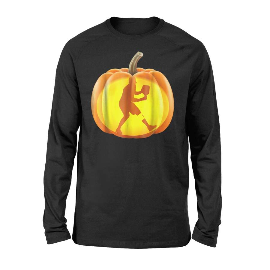 Funny Pumpkin For Pickleball Lover On Halloween Funny Penguin Halloween Costume Halloween Long Sleeve T shirt