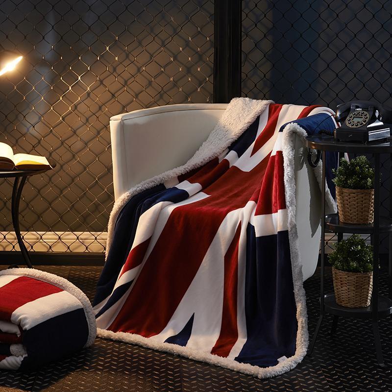 Super Soft Thick Uk Flag Blanket