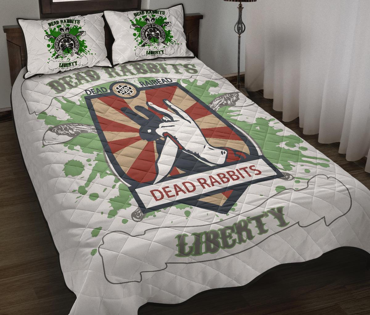 The Dead Rabbit Quilt Bed Set A27