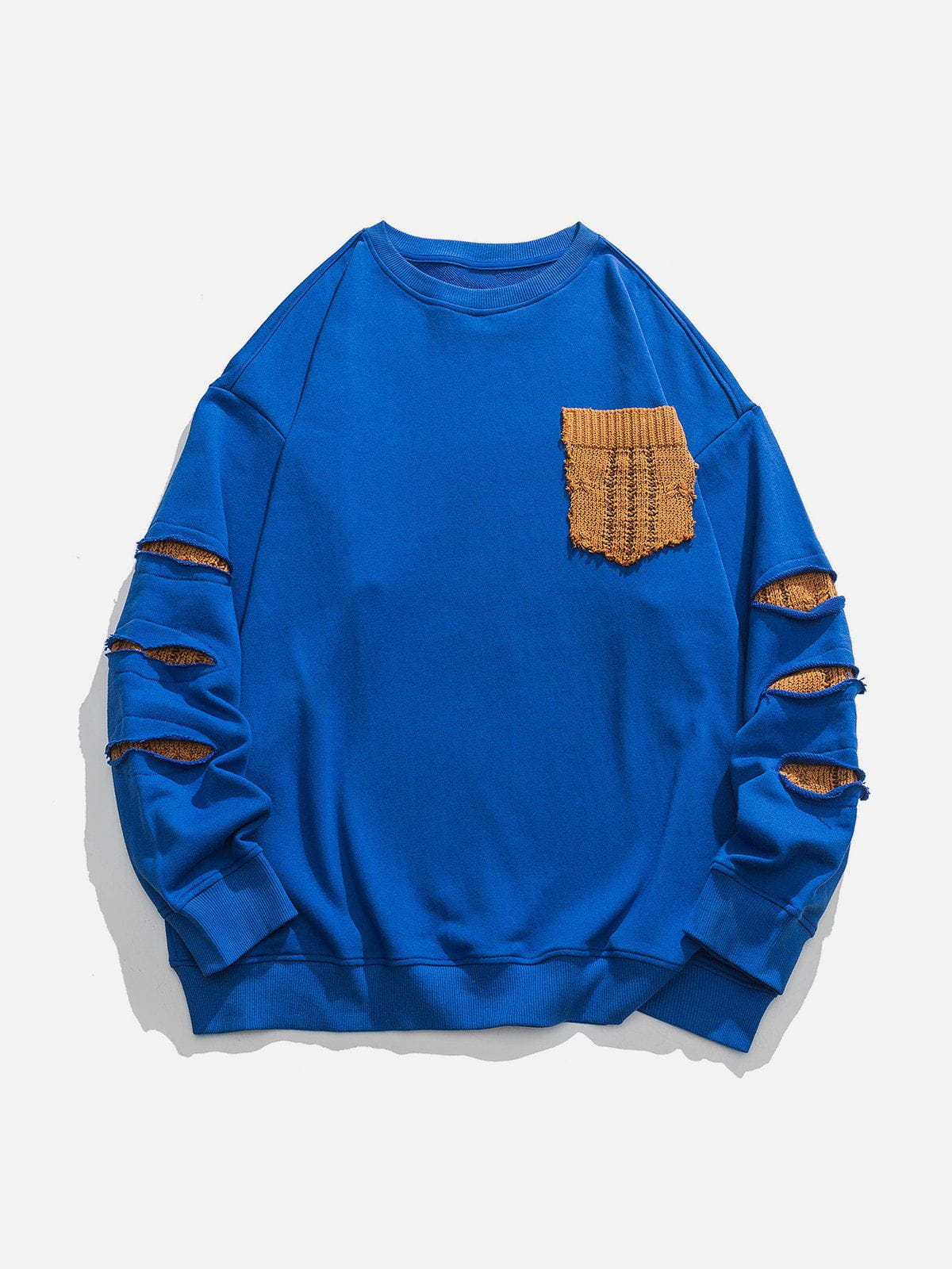 Talishko™ – Scratched Panel Sweatshirt