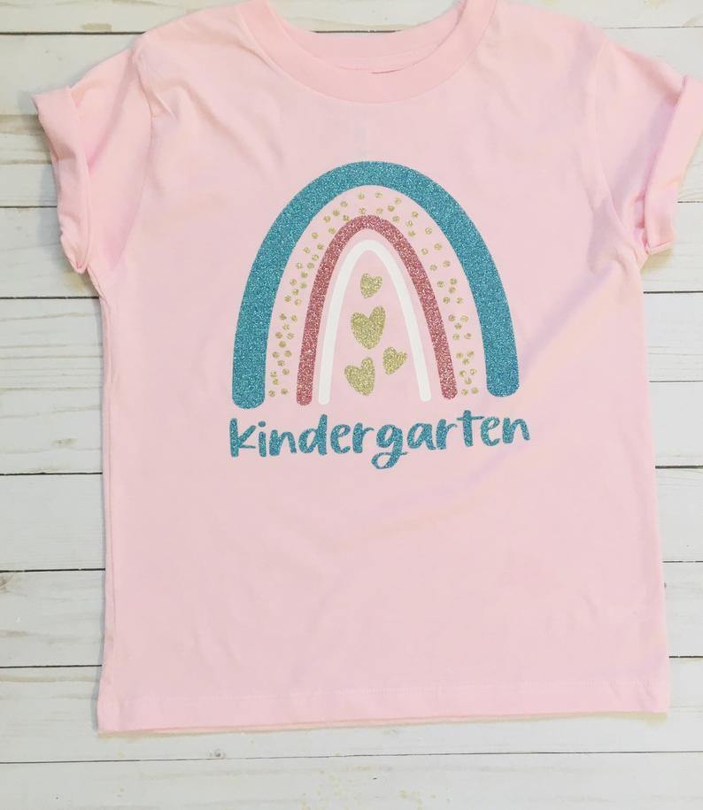 Kindergarten Outfit, Back To School, Girls School Shirt, First Day Of School Shirt