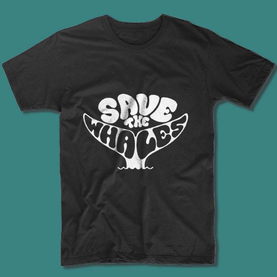 Save The Whales Men’S T Shirt