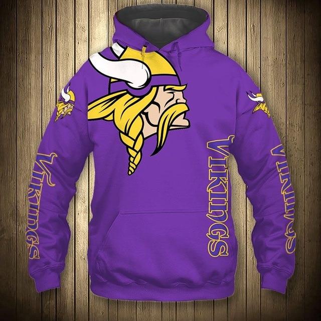 Minnesota Vikings Flag Hoodie