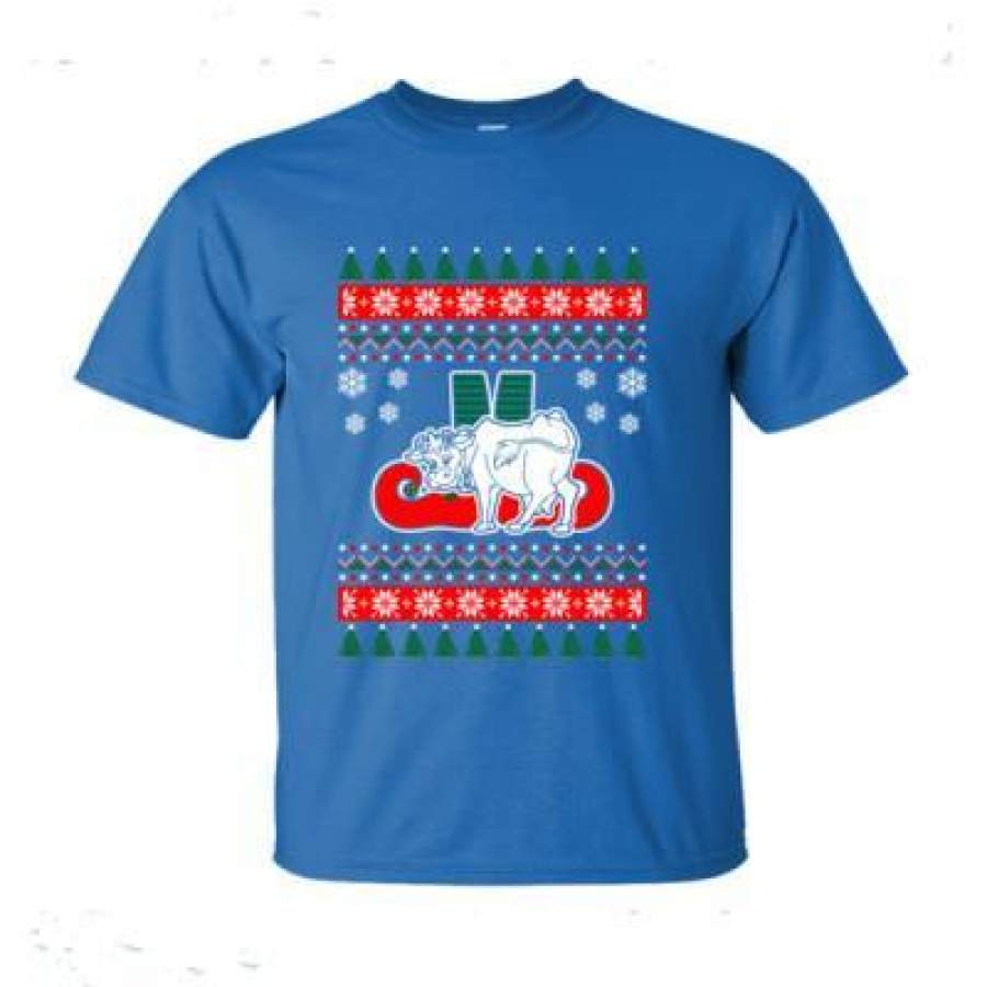 AGR Cow Ugly Christmas Sweater – Ultra-Cotton T-Shirt