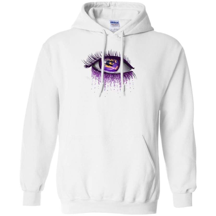 AGR LSU Football Eye Gildan Hoodie