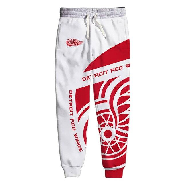 Detroit Red Wings 3D Sweatpants