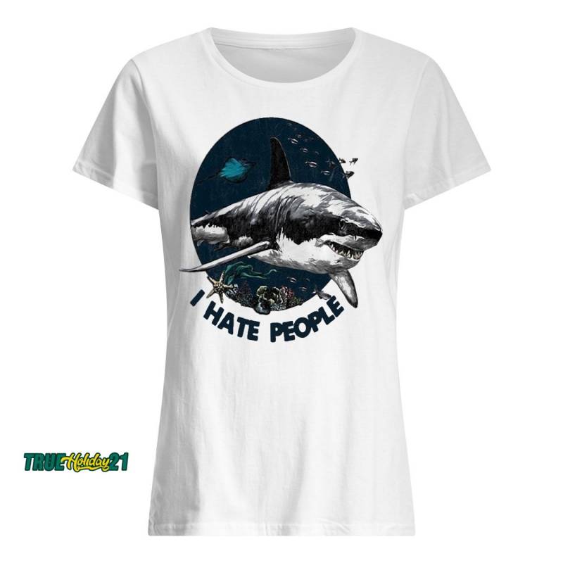 Shark i hate people Mug Classic Women’s T-Shirt