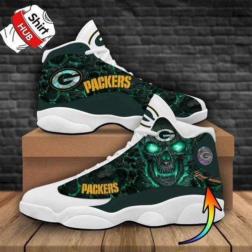 Green Bay Packers Air Jordan 13 Personalized Tennis For Fan Shoes Sport Sneakers