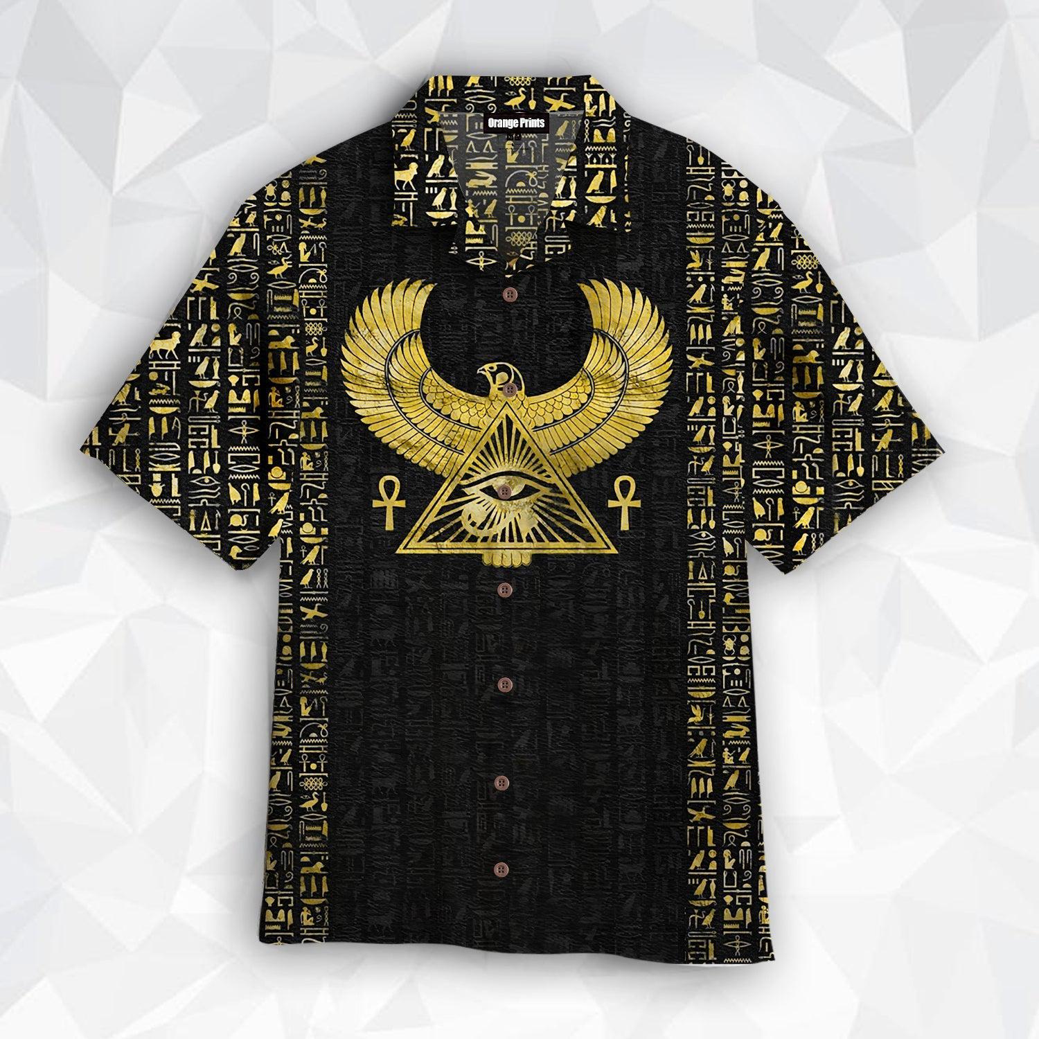 Egyptian Eye Of Horus Hawaii Shirt For Men Women Ha96892