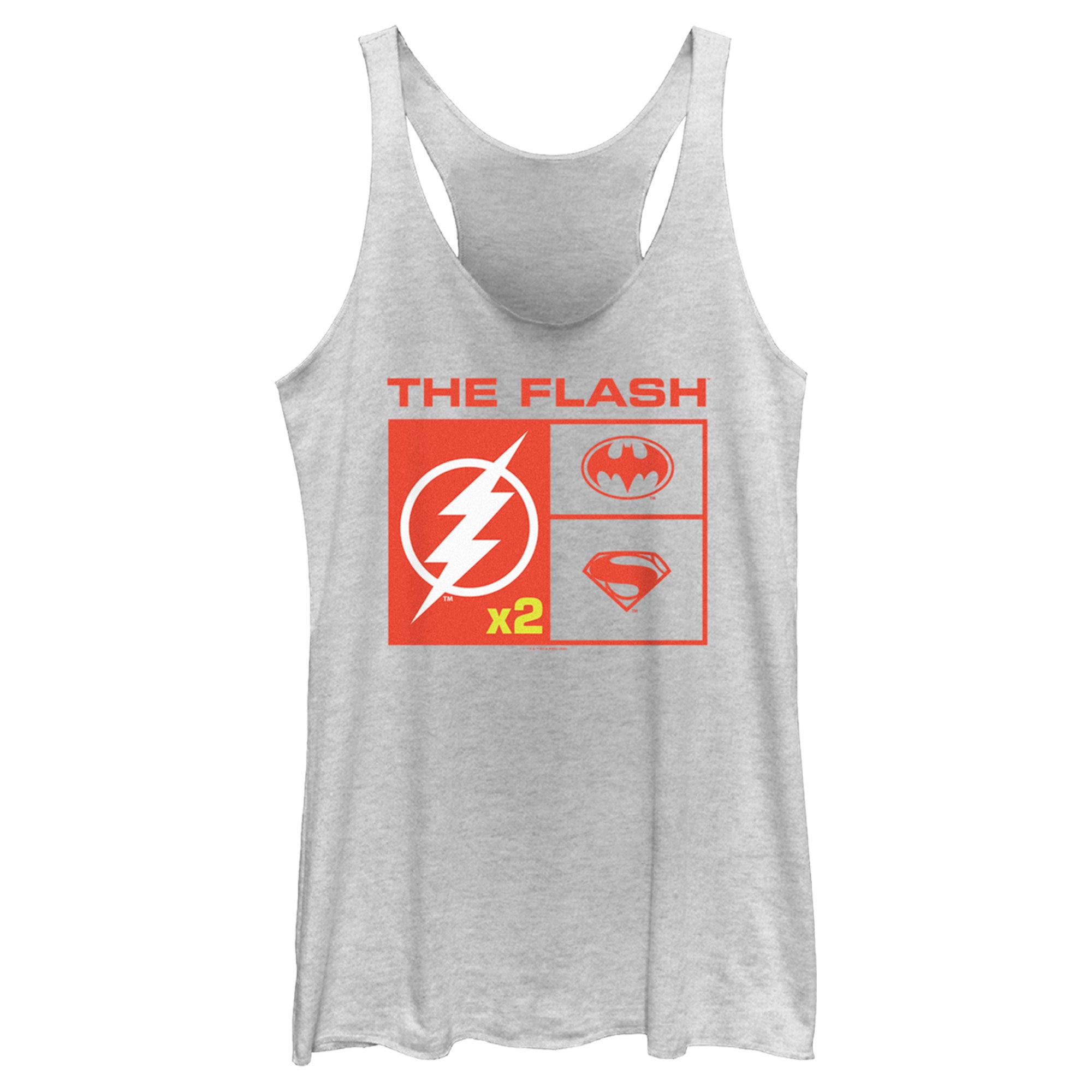 Women’S The Flash Team Icons Racerback Tank Top