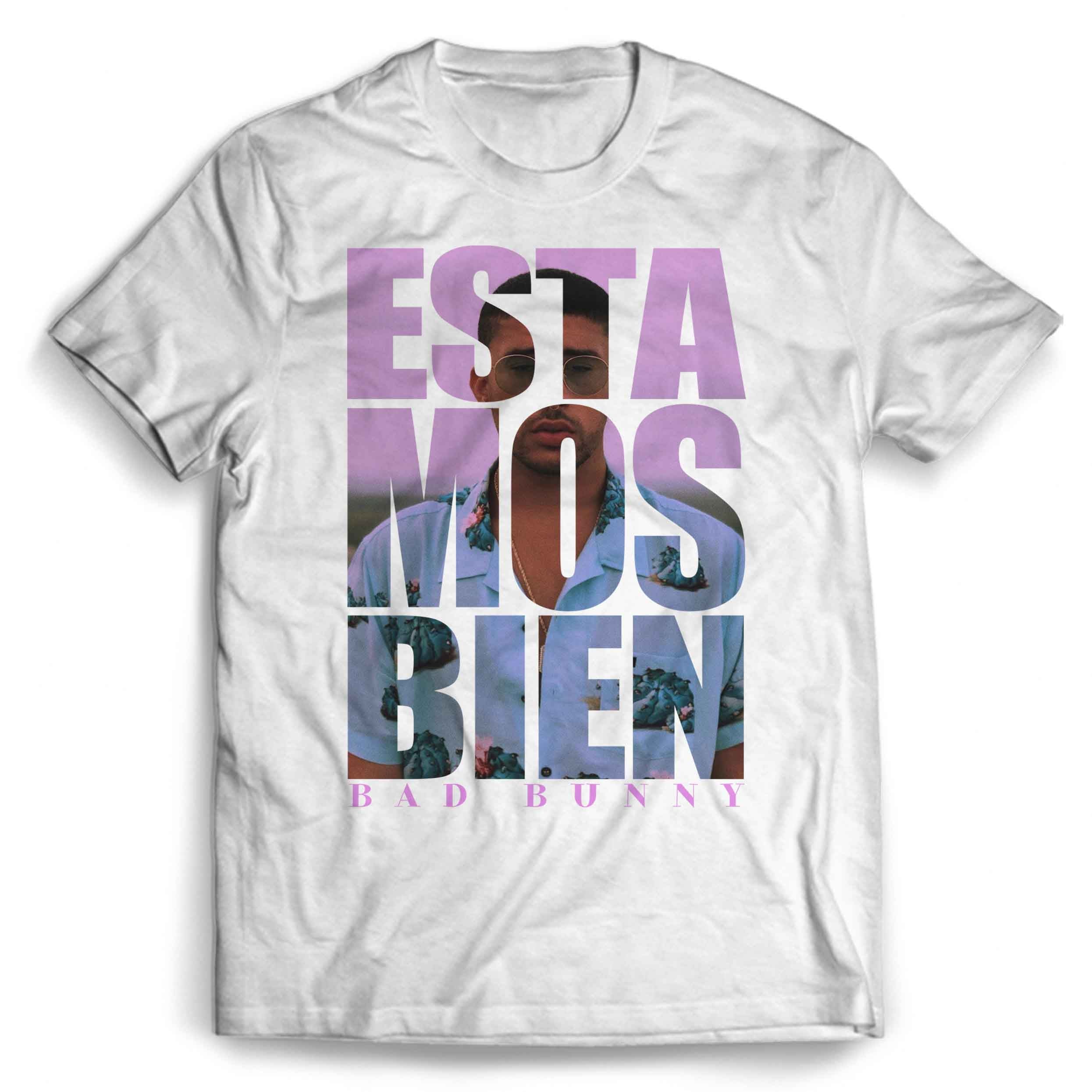 Bad Bunny Estamos Bien Man’s Tee T-Shirt