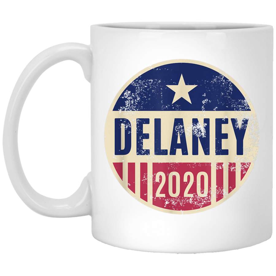 John Delaney 2020 Mug Vintage 46th president Election White Mug