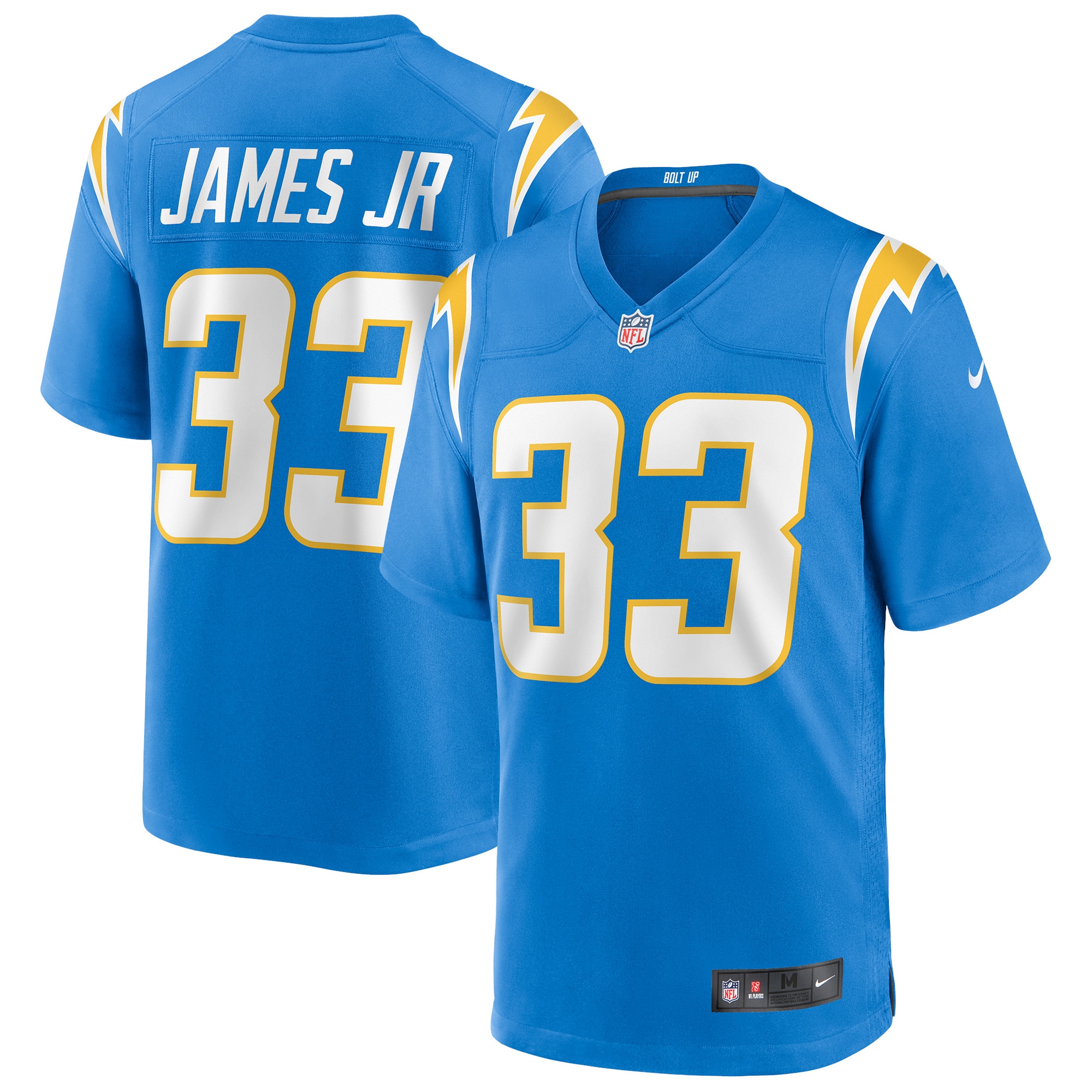 Derwin James Los Angeles Chargers Game Player Jersey – Powder Blue